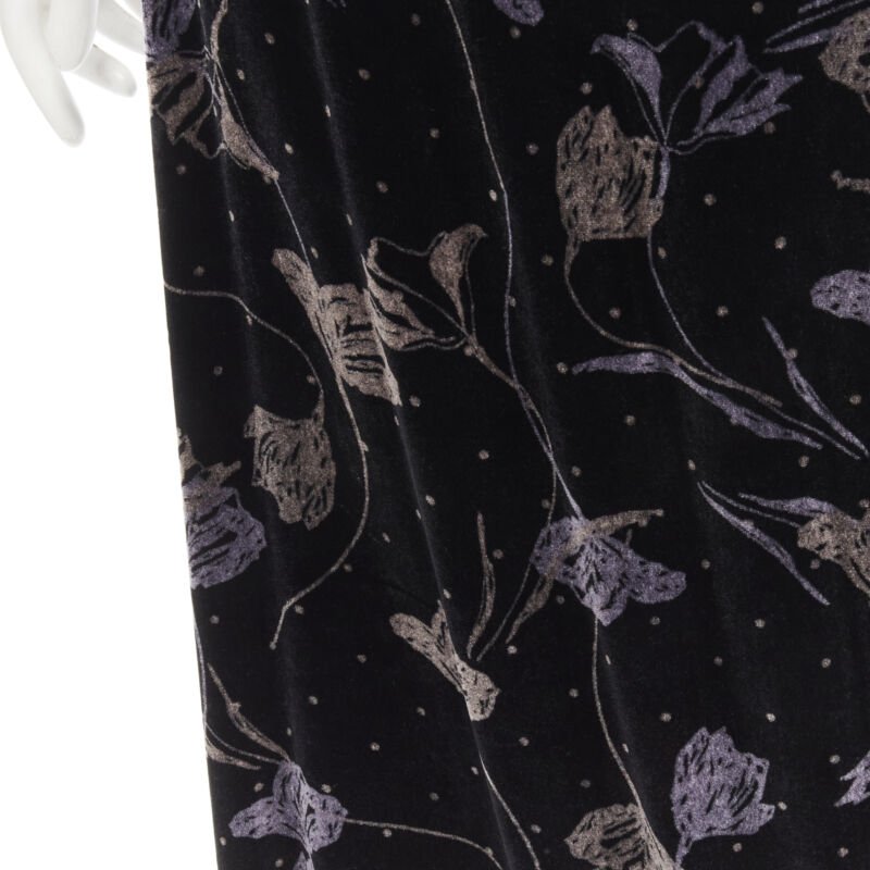 Diane Von Furstenberg Velvet Wrap Dress - Image 10