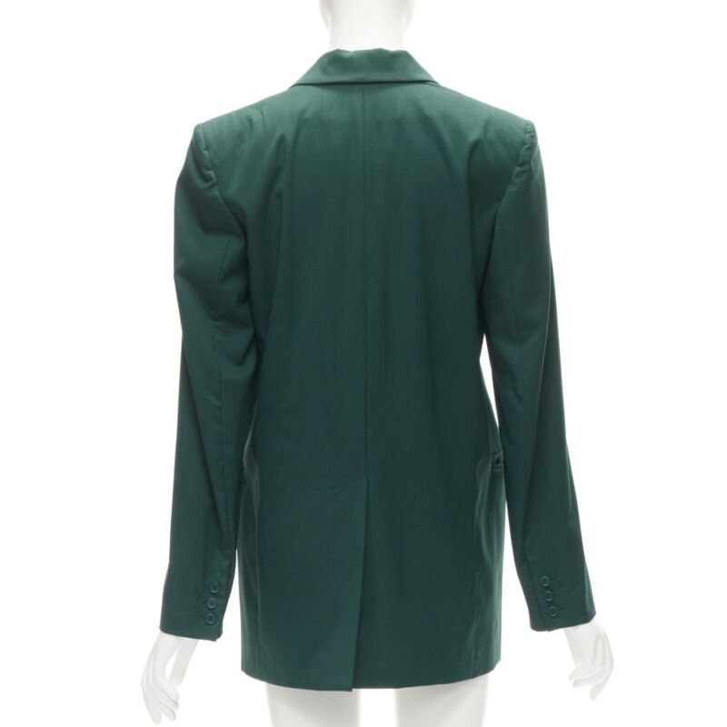 Ryan Roche Wool Button Blazer - Side view