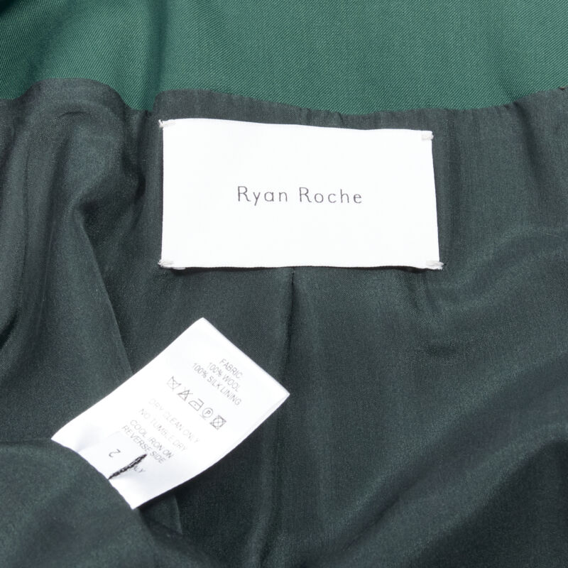 Ryan Roche Wool Button Blazer - Image 11