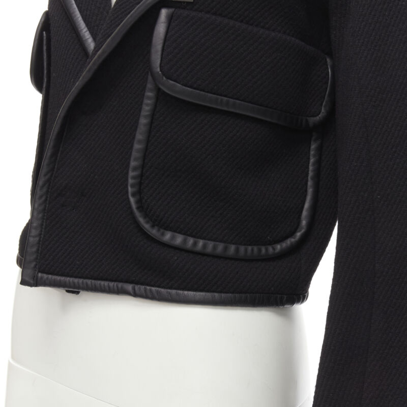 Dsquared2 Mink Fur Trim Jacket - Back view