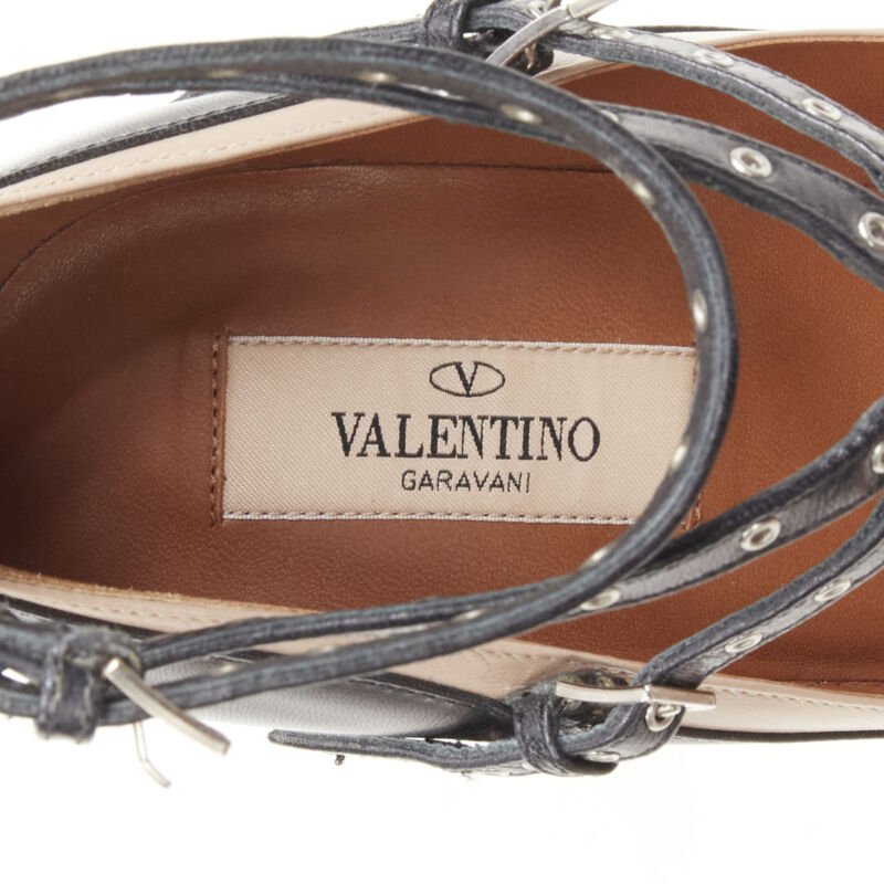 Valentino Garavani Grommet Harness Pumps - Image 12