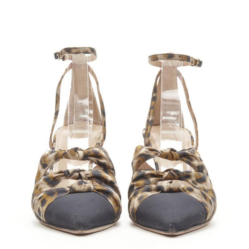 Aquazzura Leopard Bow Pumps - Image 6