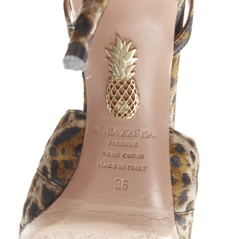 Aquazzura Leopard Bow Pumps - Image 13