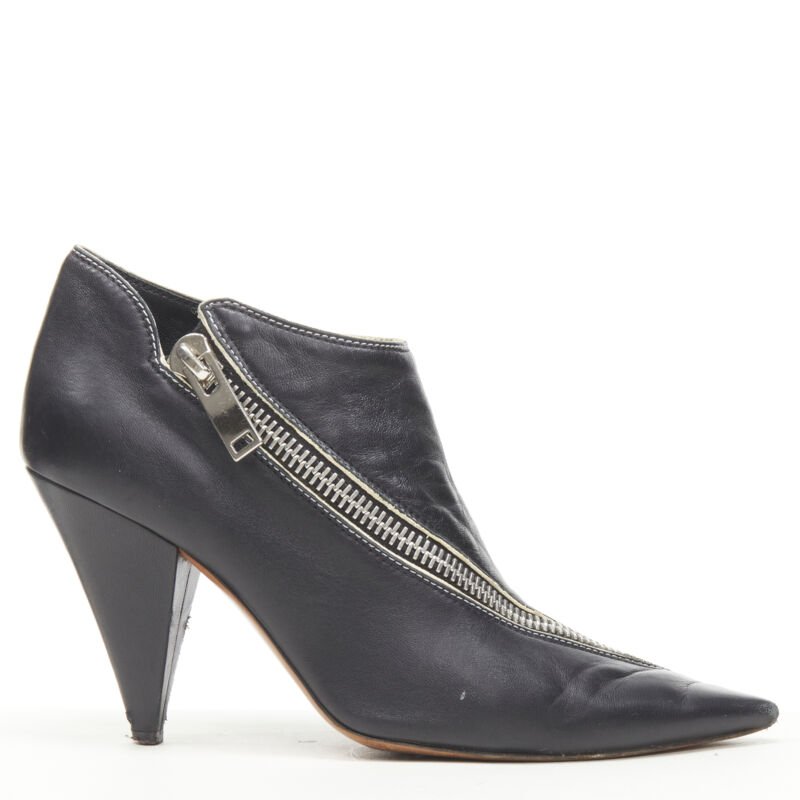 Celine Twist Cone Heel Bootie - Back view