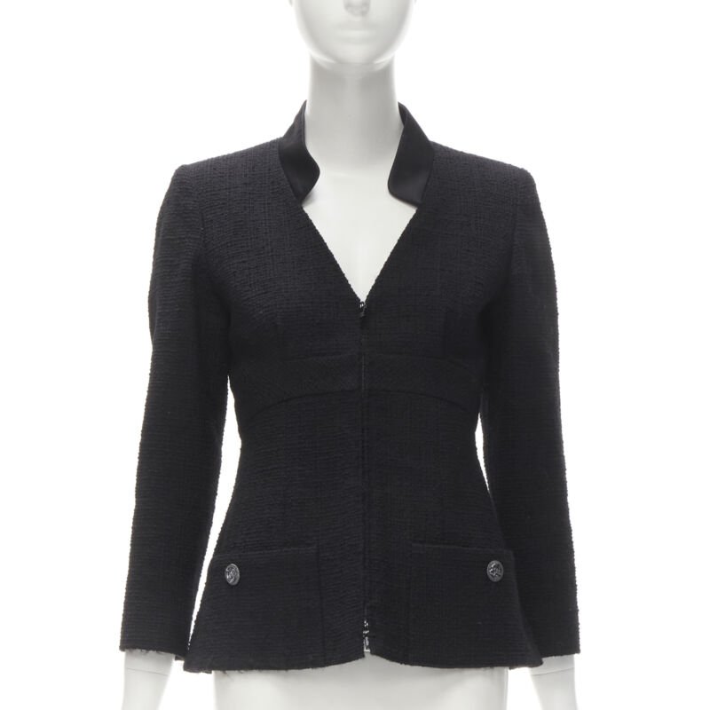 Chanel Tweed Collar Jacket