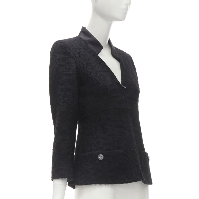 Chanel Tweed Collar Jacket - 4