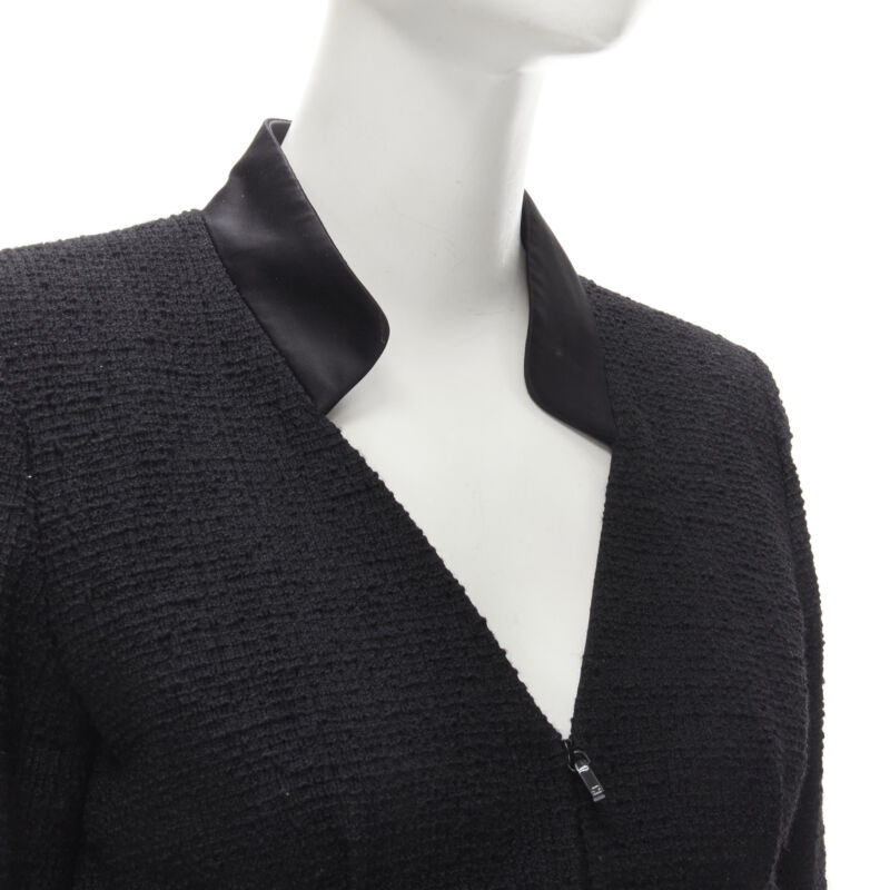 Chanel Tweed Collar Jacket - Image 10
