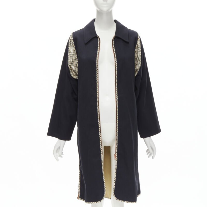 See By Chloe Black Zip Car Coat - Image 6