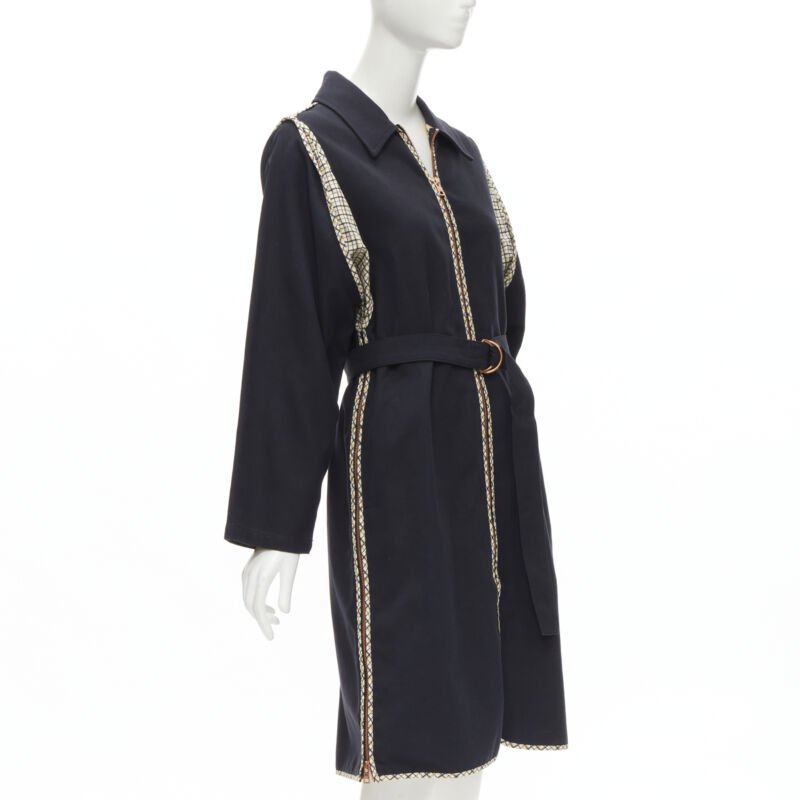See By Chloe Black Zip Car Coat - 4