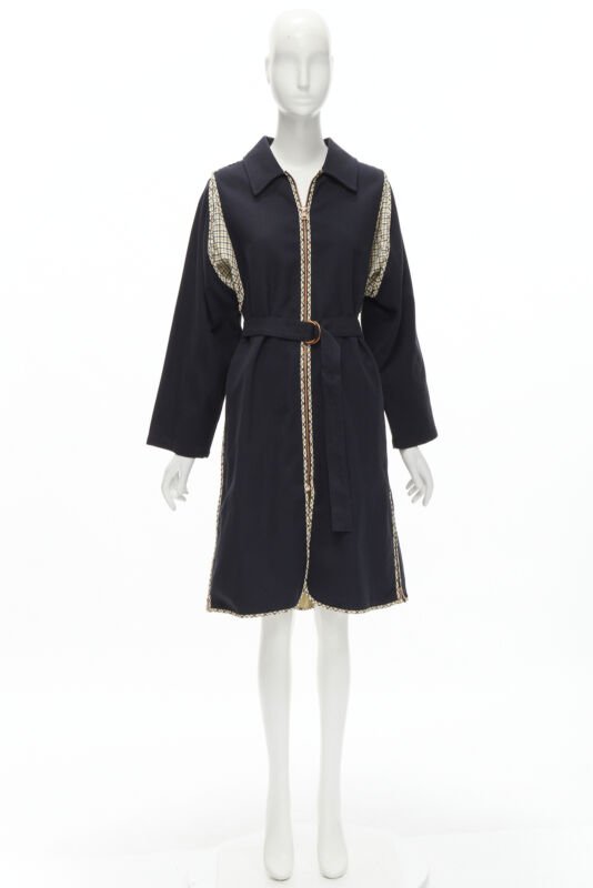 See By Chloe Black Zip Car Coat - Image 13