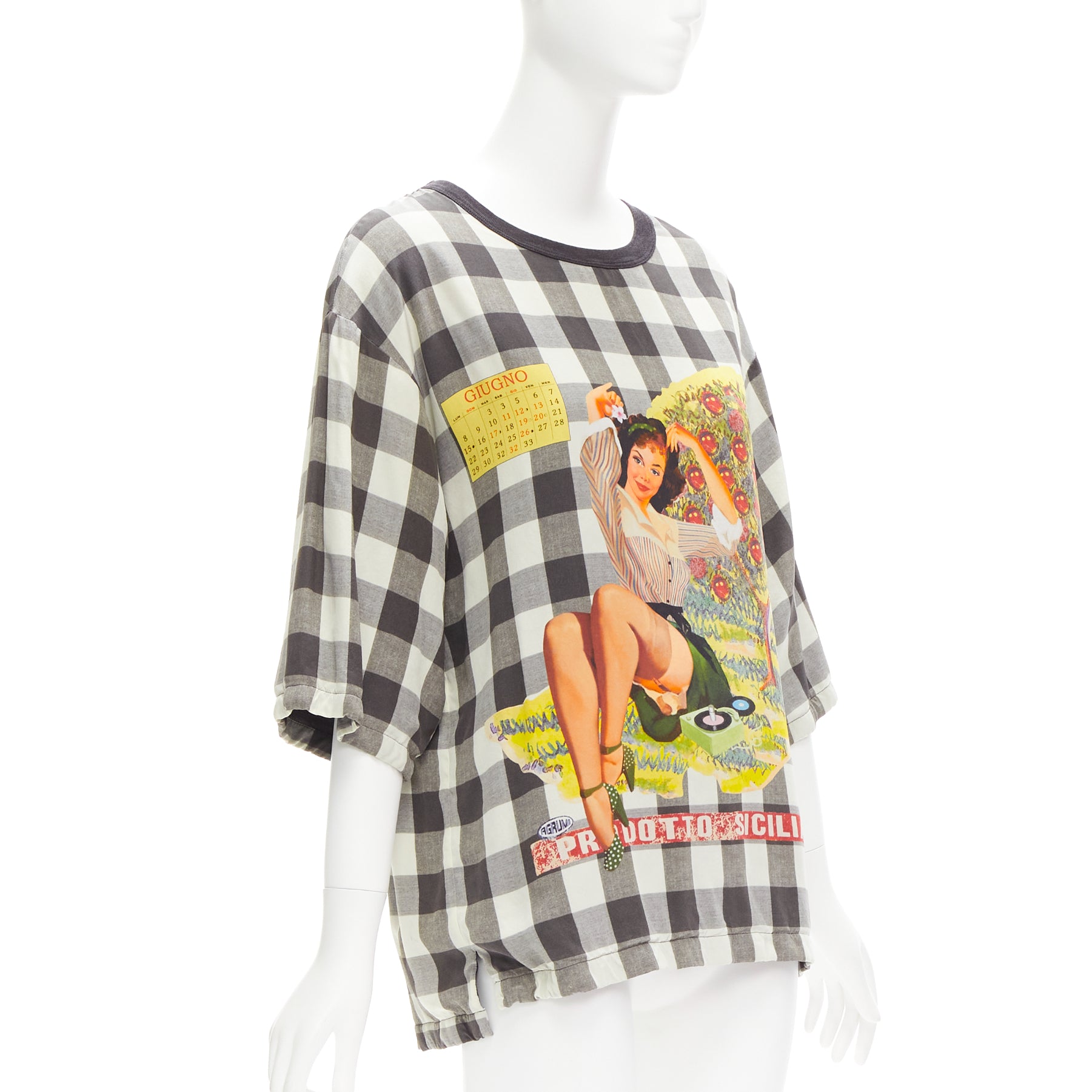 Dolce & Gabbana Pinup Girl Tee - Image 6