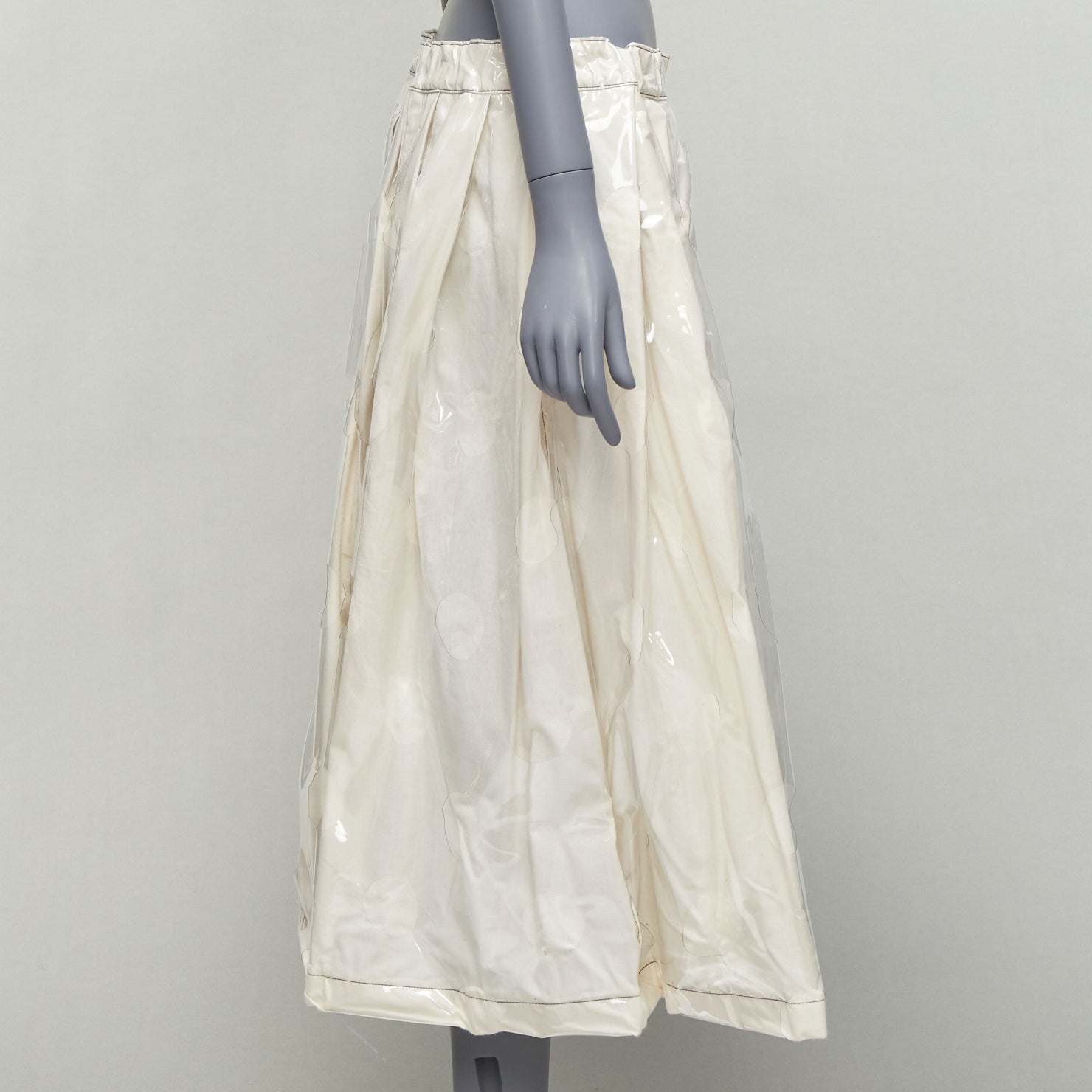 Comme Des Garcons Laminated Canvas Skirt - Image 6