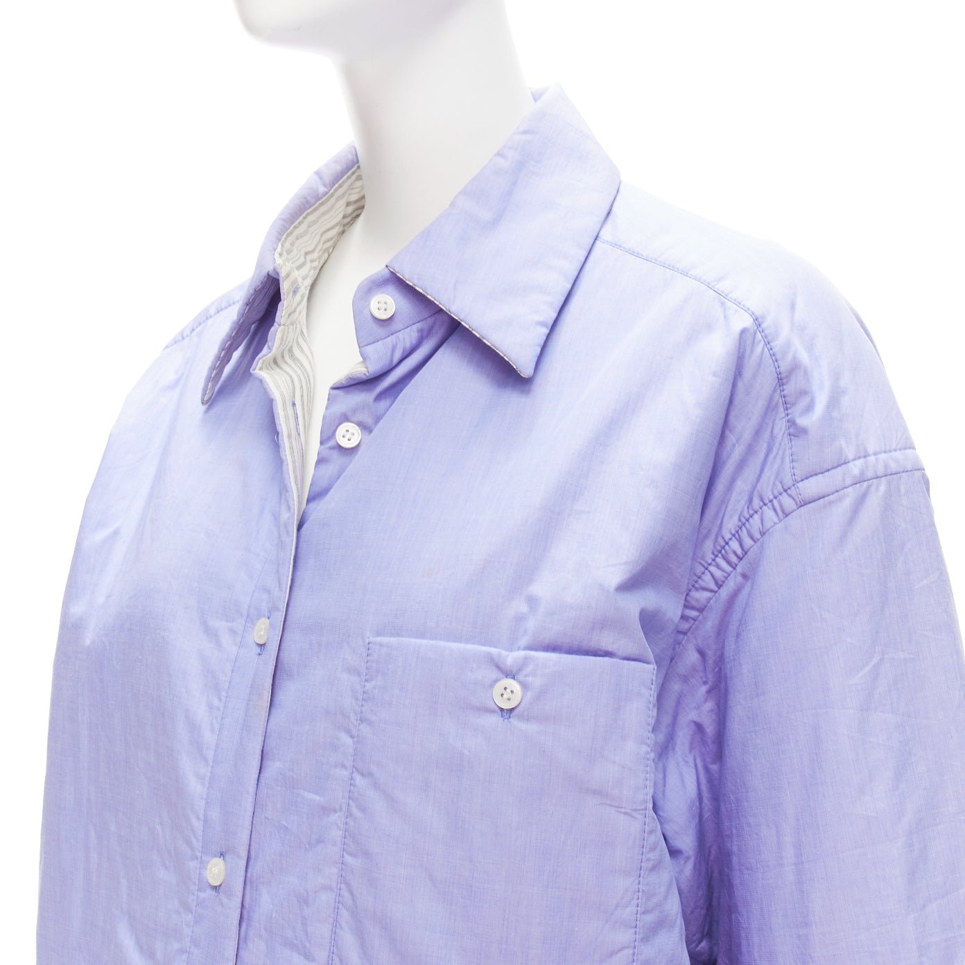 Acne Studios Reversible Pinstripe Coat - Image 13