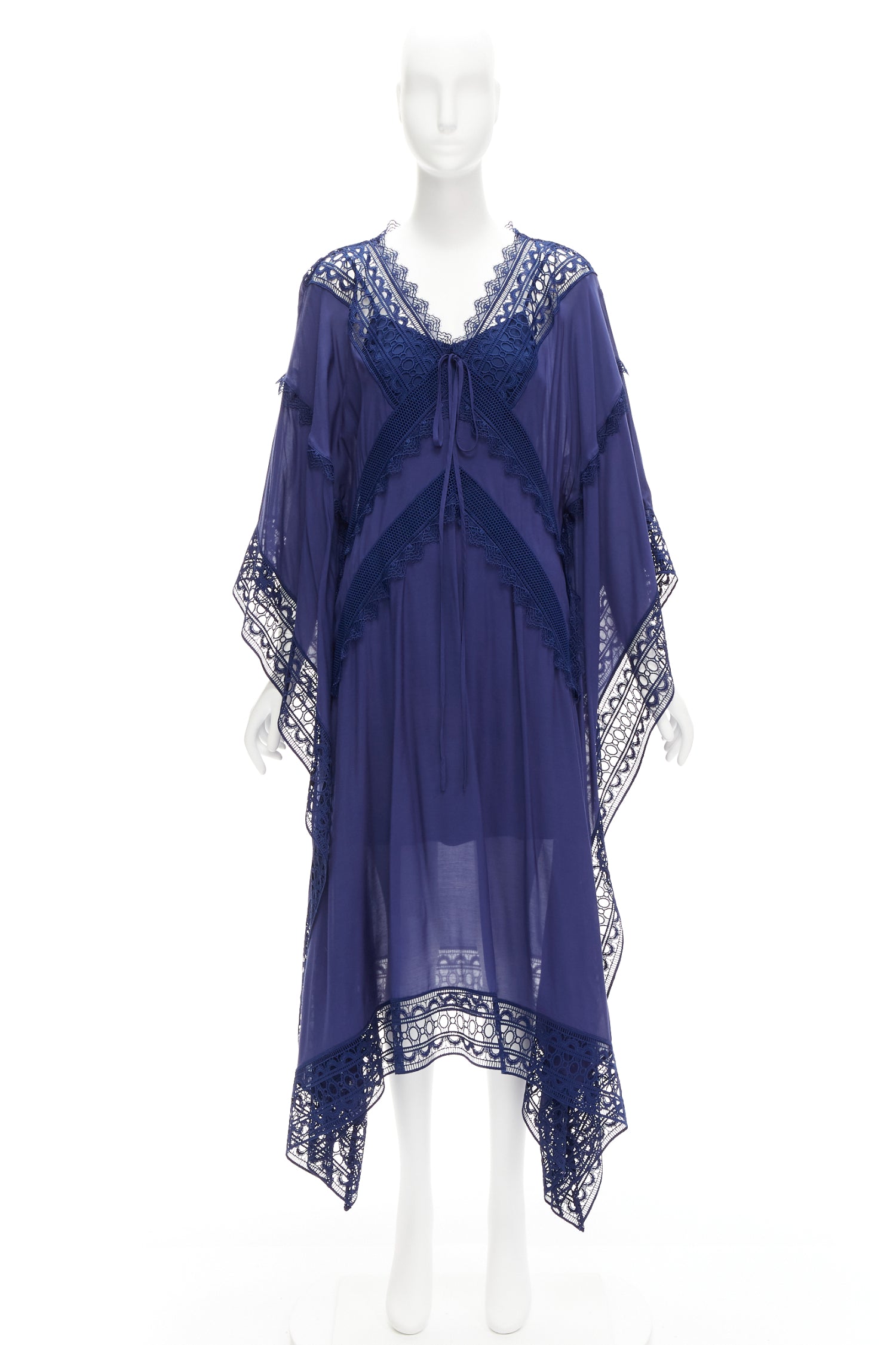 Self-portrait Anglais Kaftan Dress - Image 11