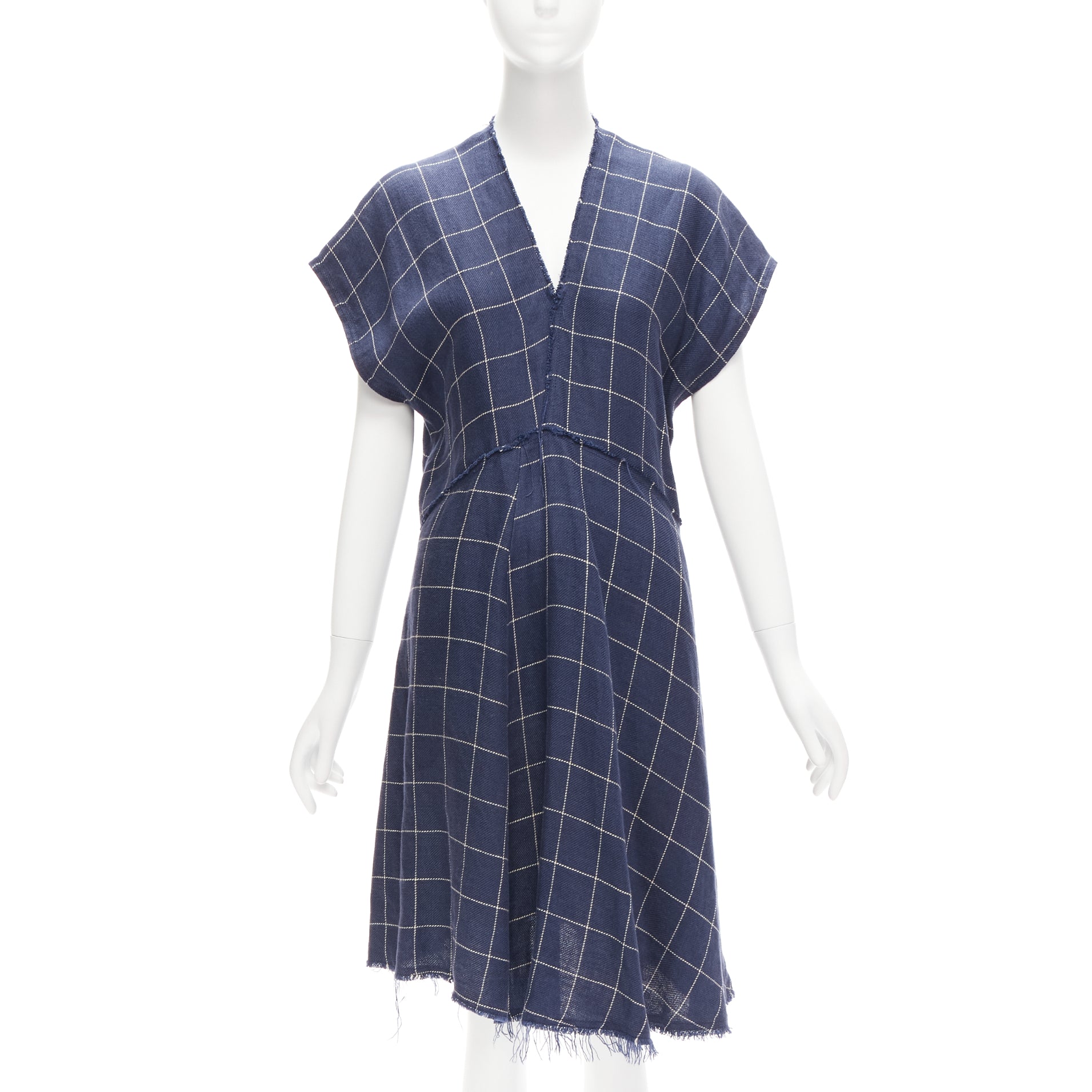 Acne Studios Windowpane Dress
