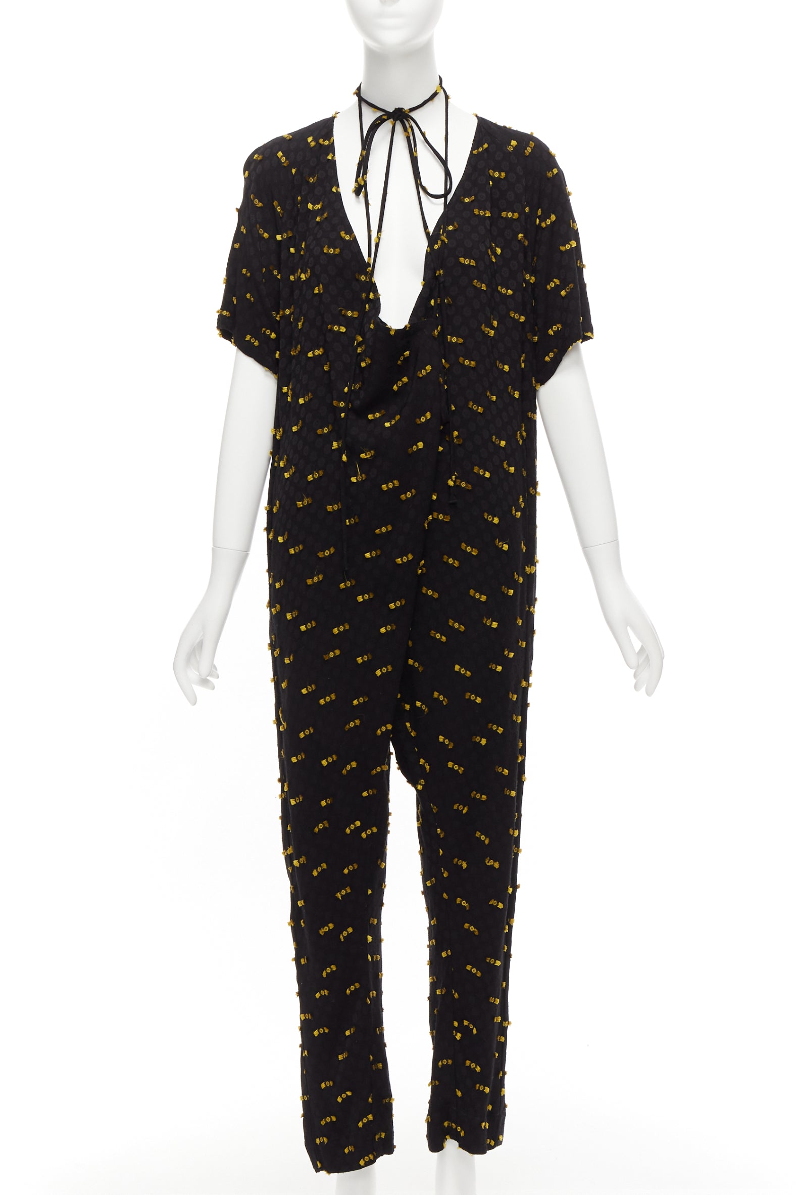Rachel Comey Frayed Tie Jumpsuit