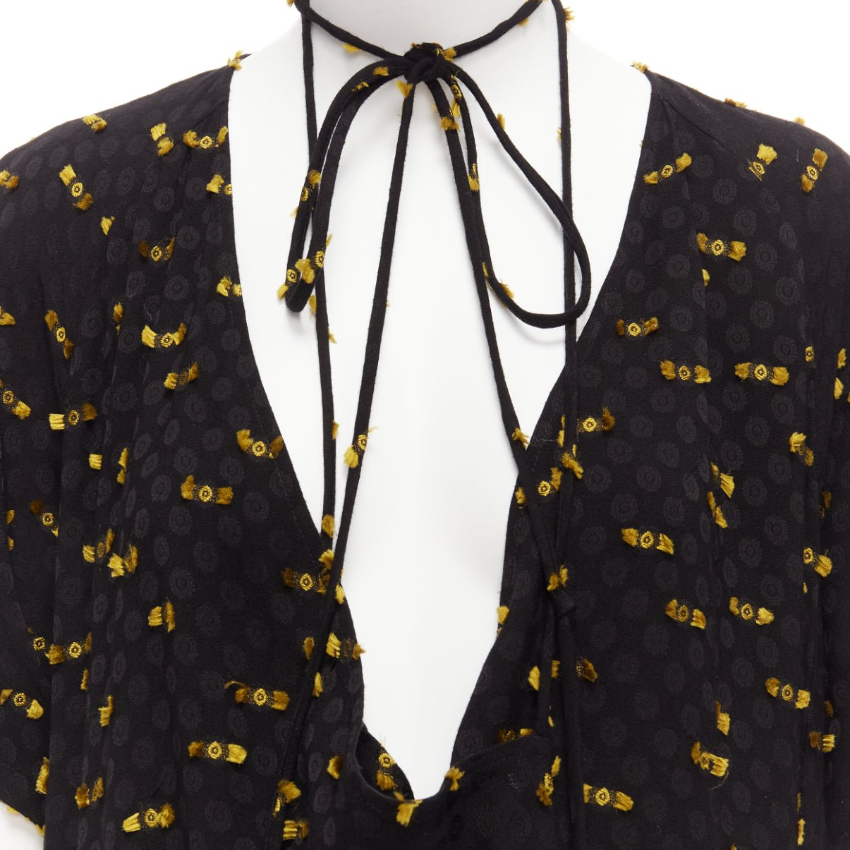 Rachel Comey Frayed Tie Jumpsuit - Back view