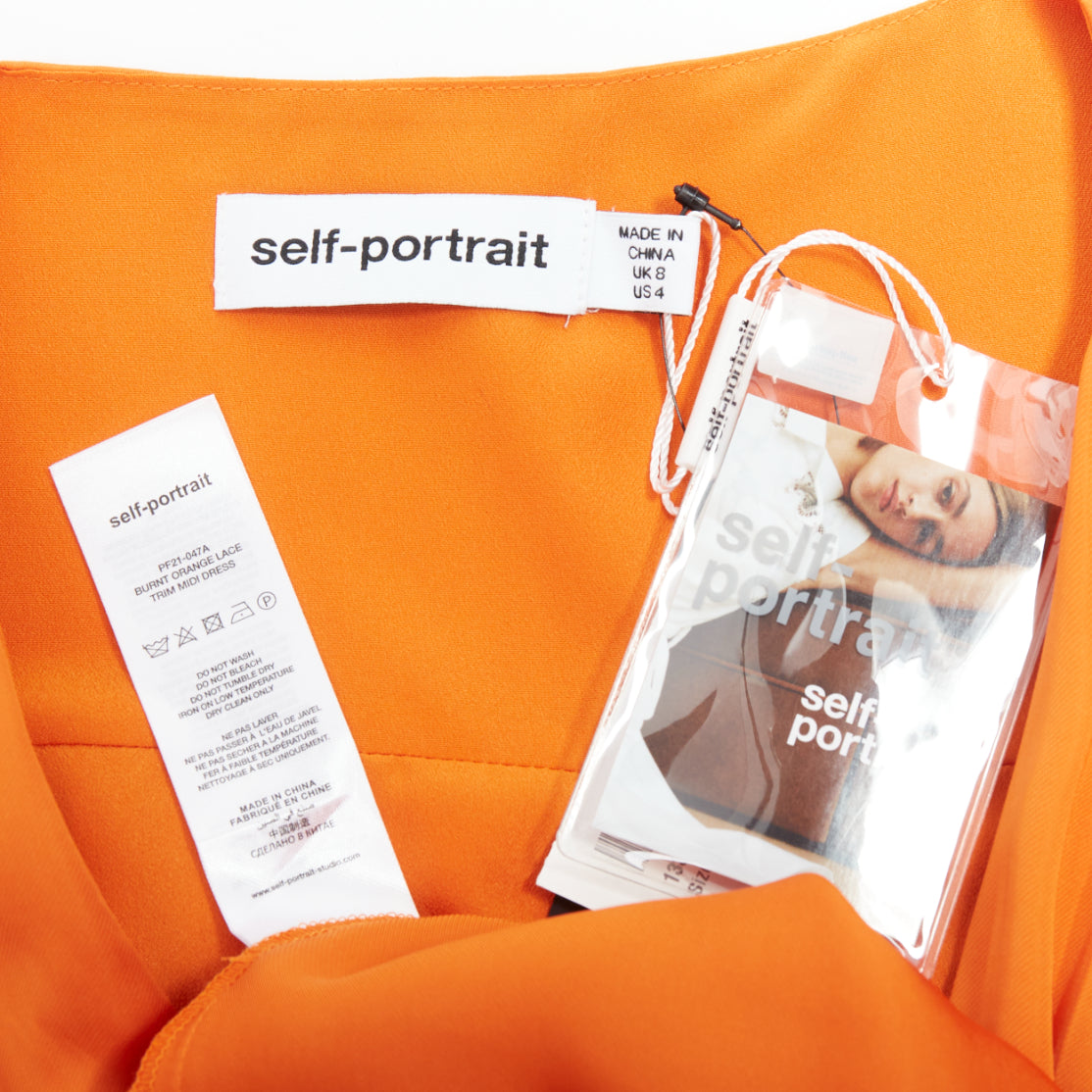 Self-portrait Satin Twill Dress - Image 10