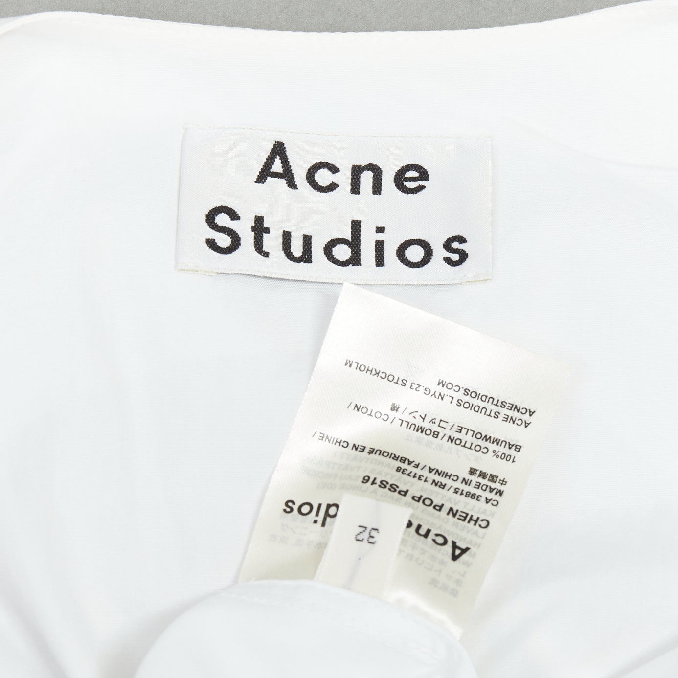 Acne Studios Chen Poplin - Image 10
