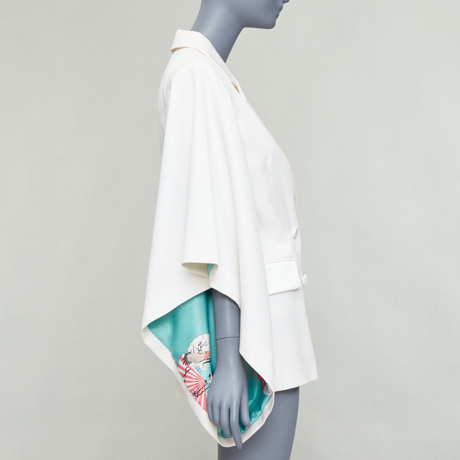 Racil Satin Tuxedo Jacket - Side view