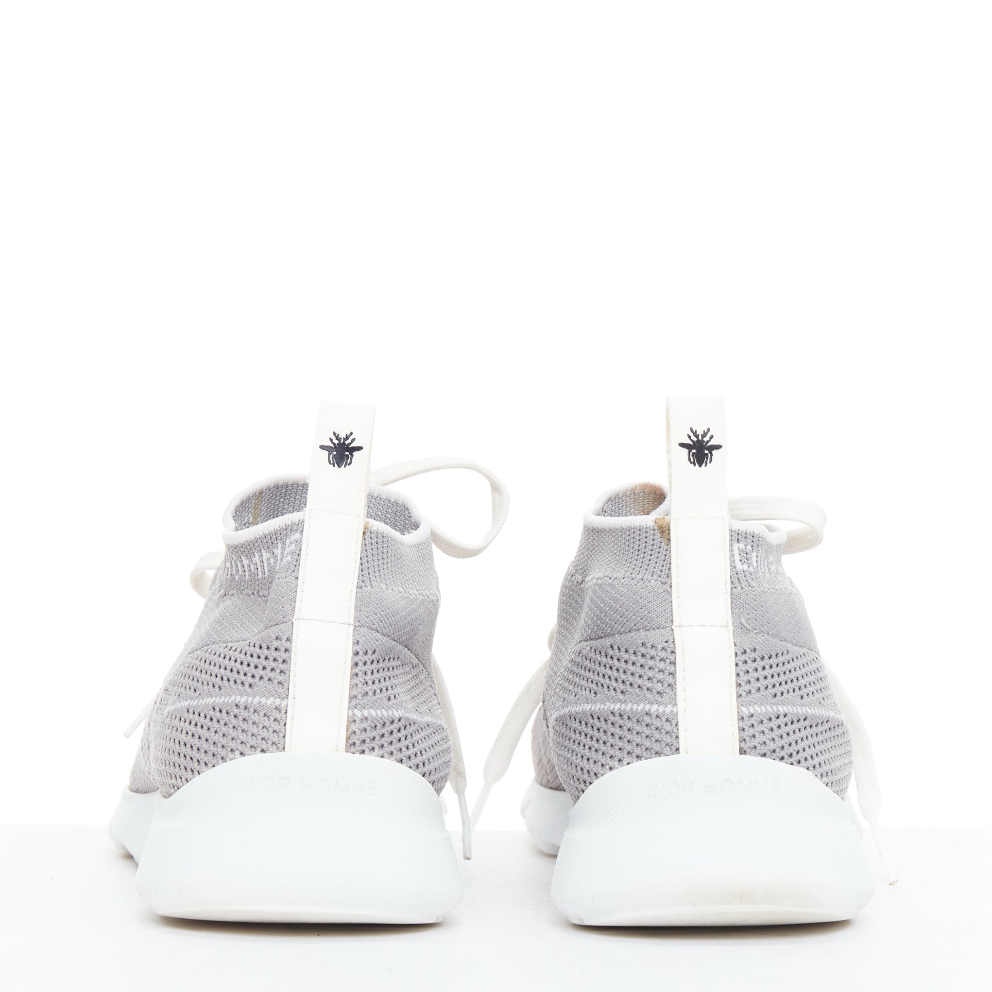 Dior Logo Knit Sneakers - Side view