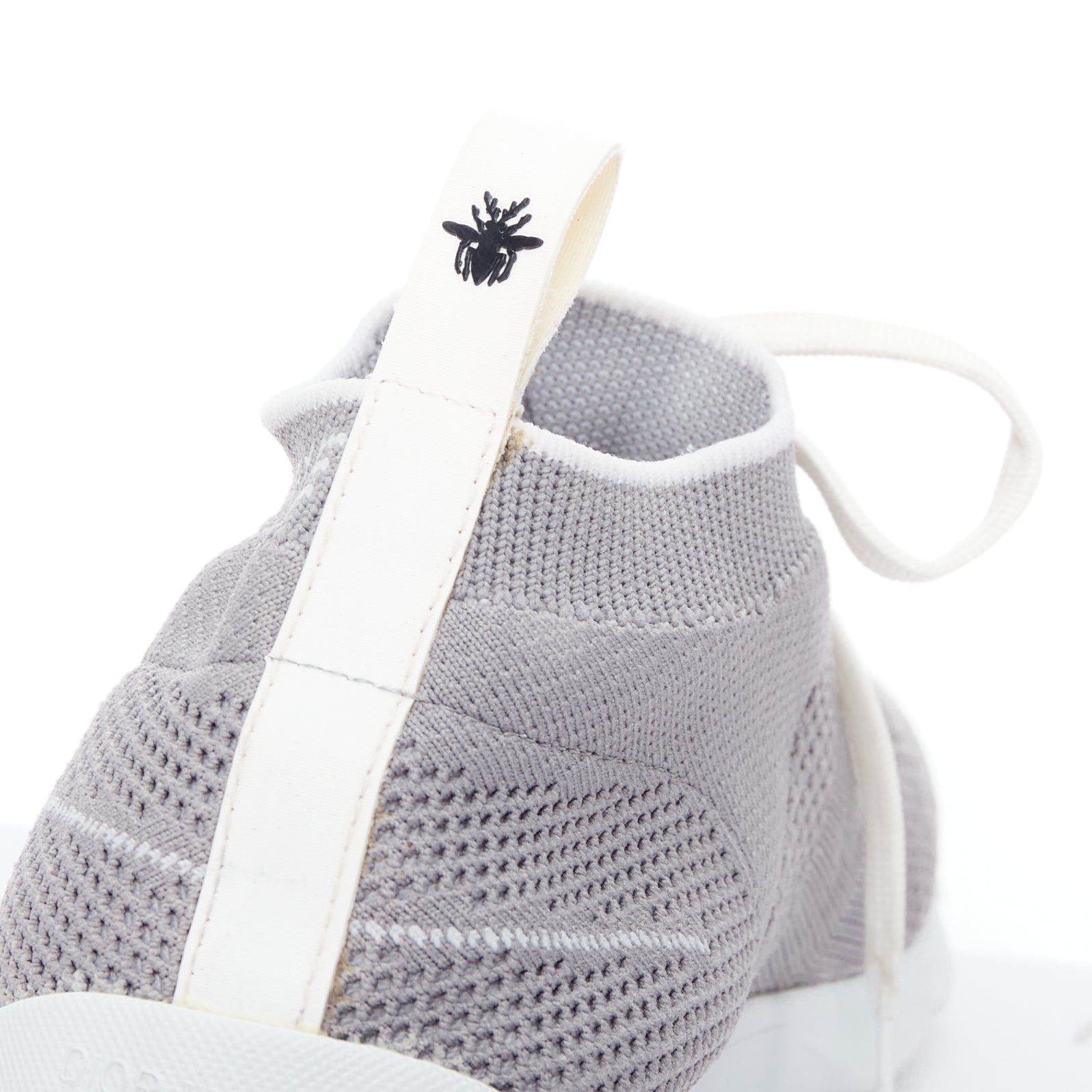 Dior Logo Knit Sneakers - Image 10