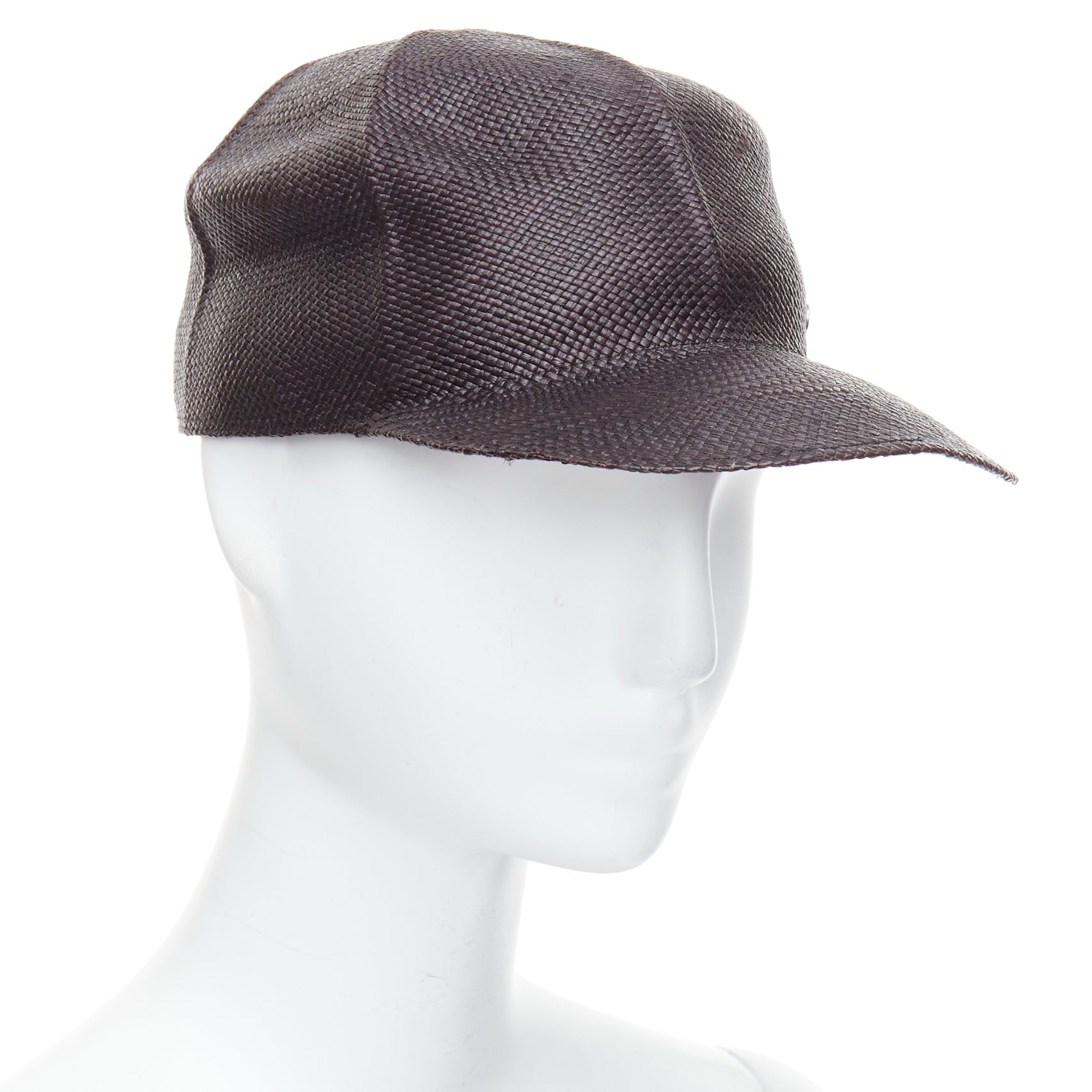 Hermès Black Panama Hat