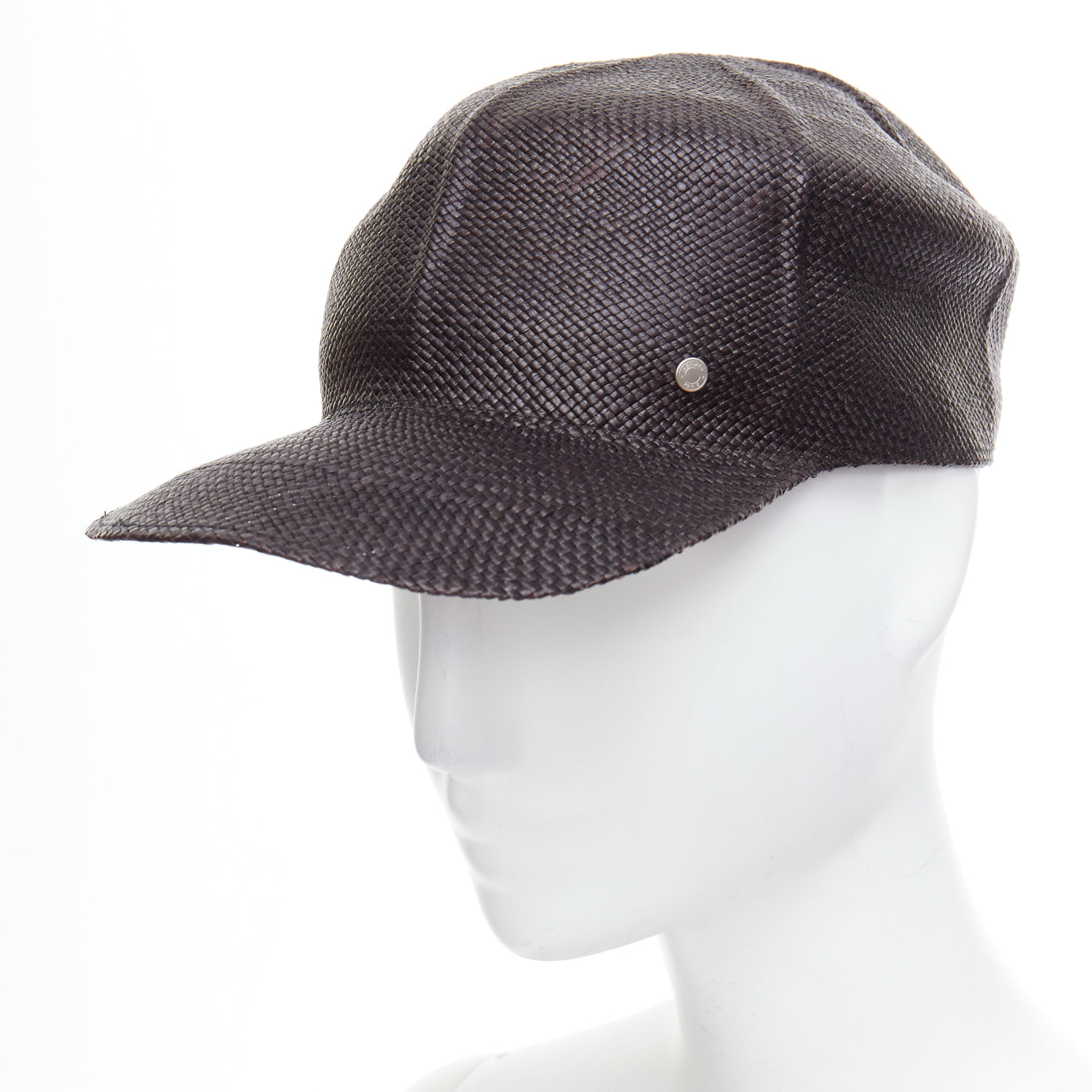 Hermès Black Panama Hat - Back view
