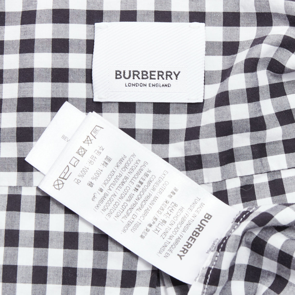 Burberry Check Gingham Shirt - Image 10