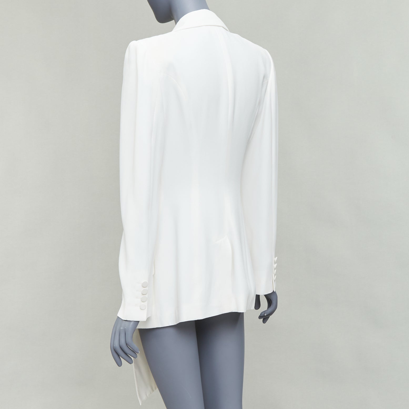 Alexander Mcqueen Silk Panel Blazer - Detail 1