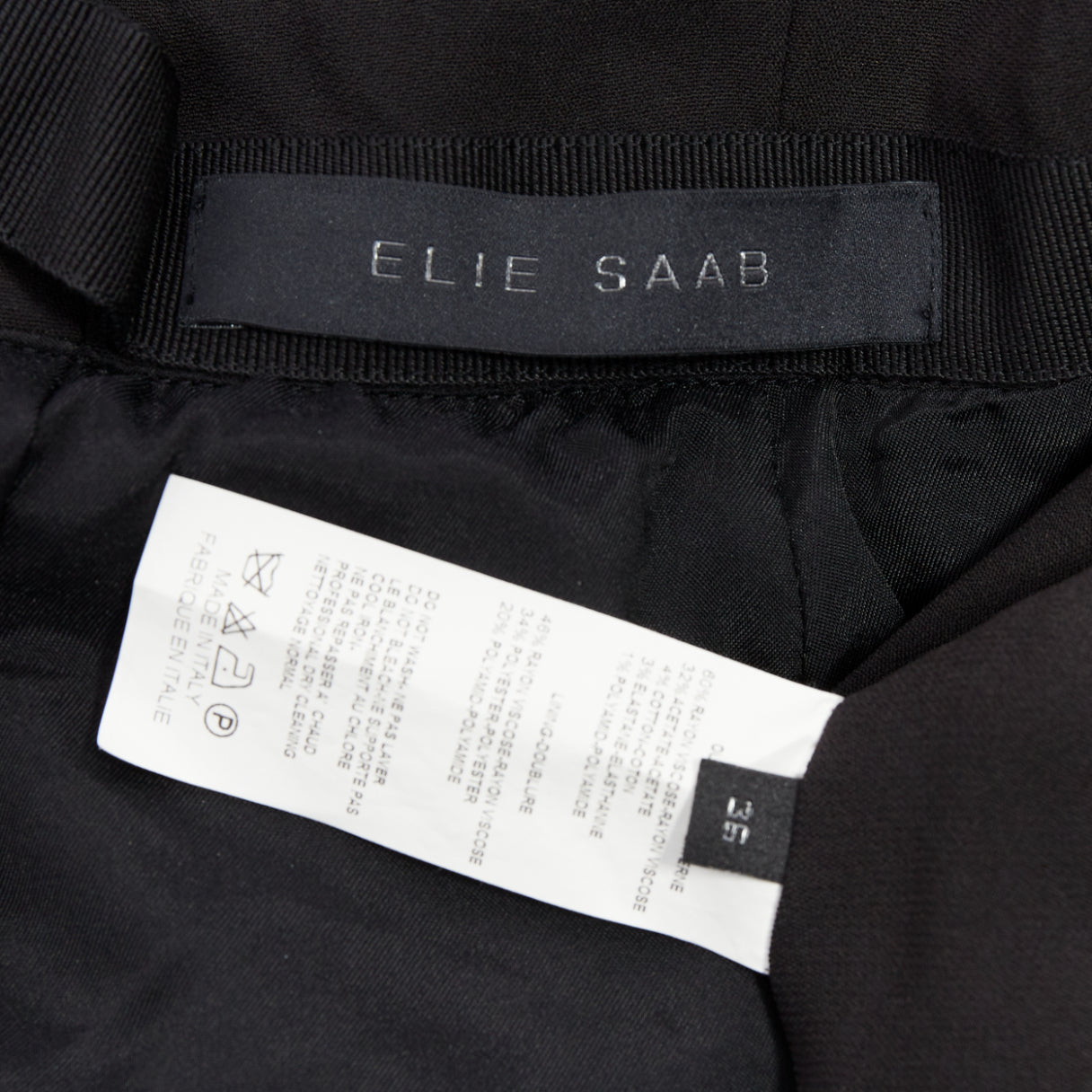 Elie Saab Sheer Drape Jumpsuit - Image 10