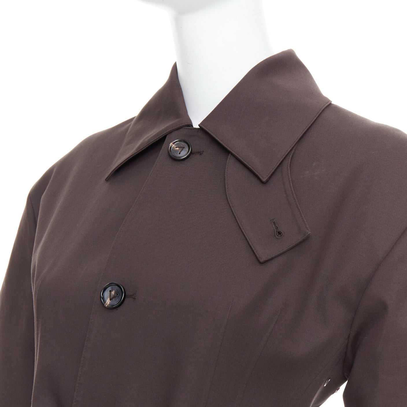Bottega Veneta Coated Cotton Trench Coat - Image 10