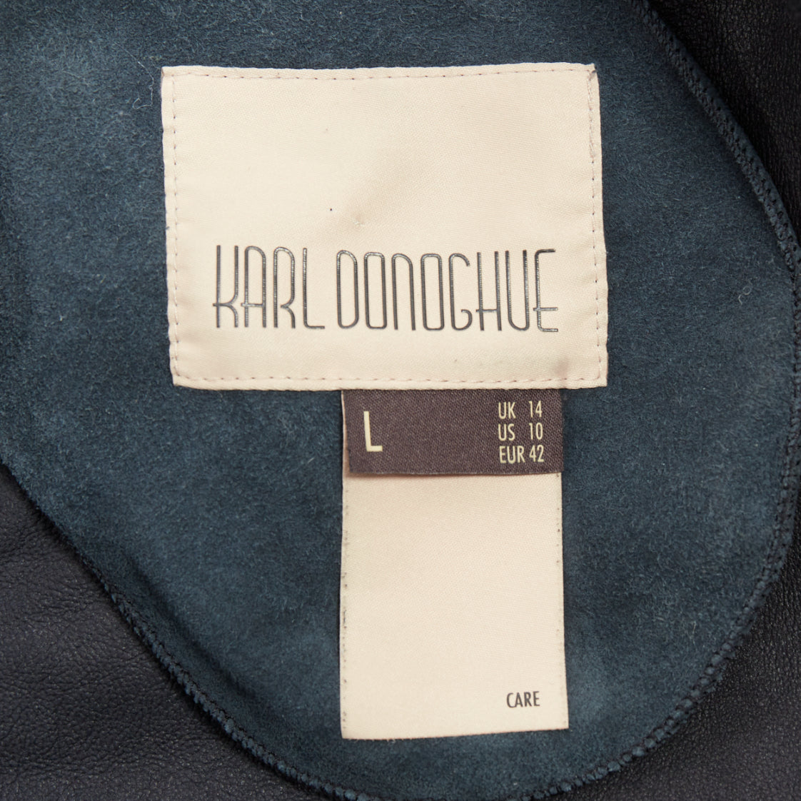 Karl Donoghue Black Shearling Long Coat - Image 11