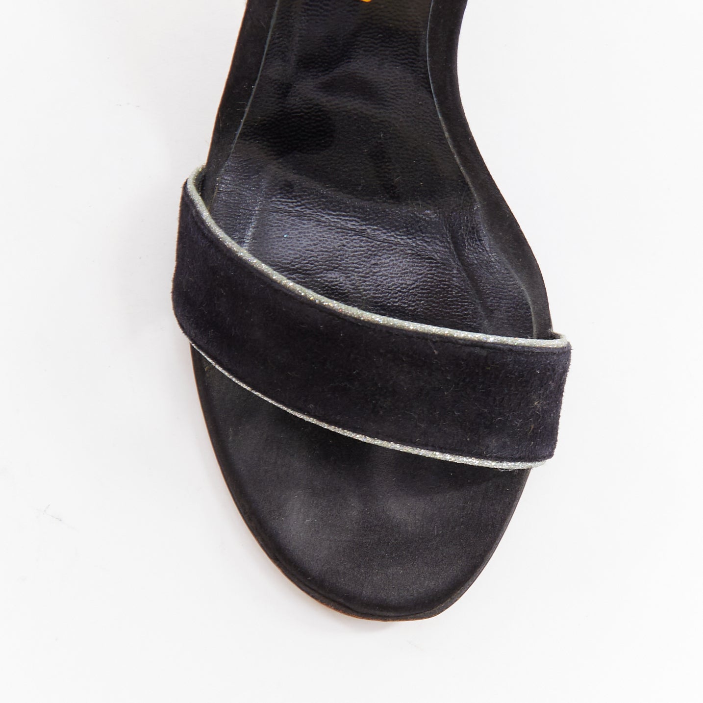 Nicholas Kirkwood Grey Lace Sandals - Detail 1