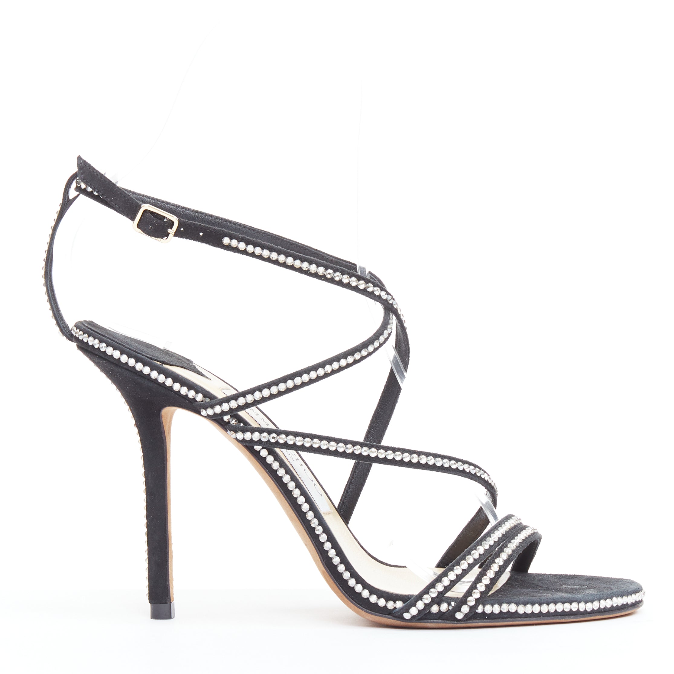Jimmy Choo Crystal D'Orsay Sandals