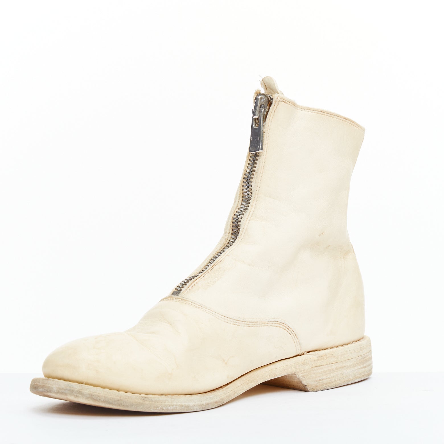 Guidi Wedge Round Toe Boots - 4