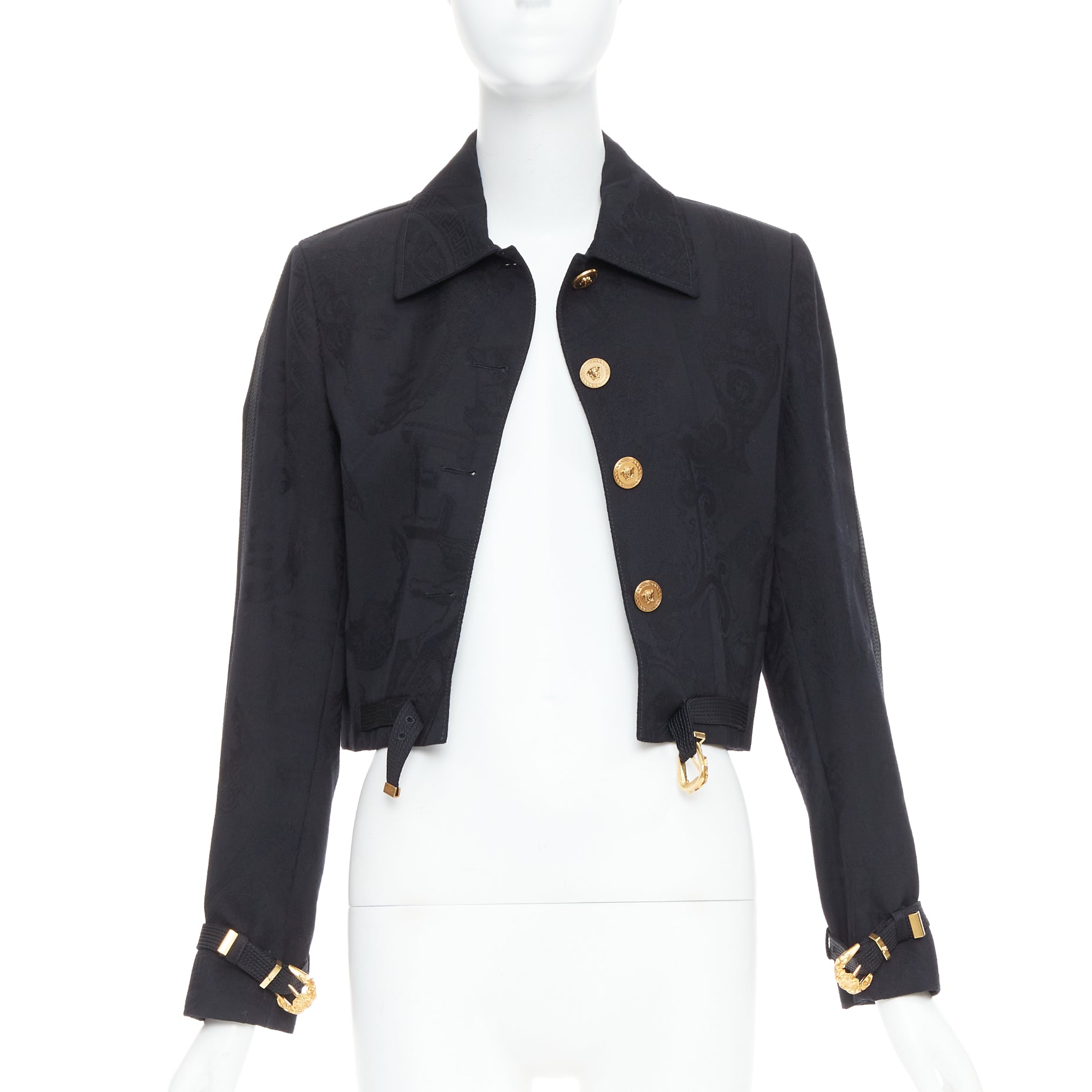 Versace Jacquard Barocco Jacket - Image 6