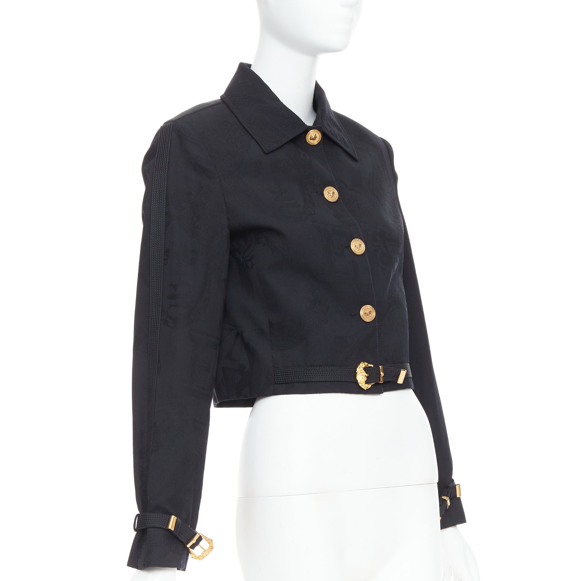 Versace Jacquard Barocco Jacket - 4