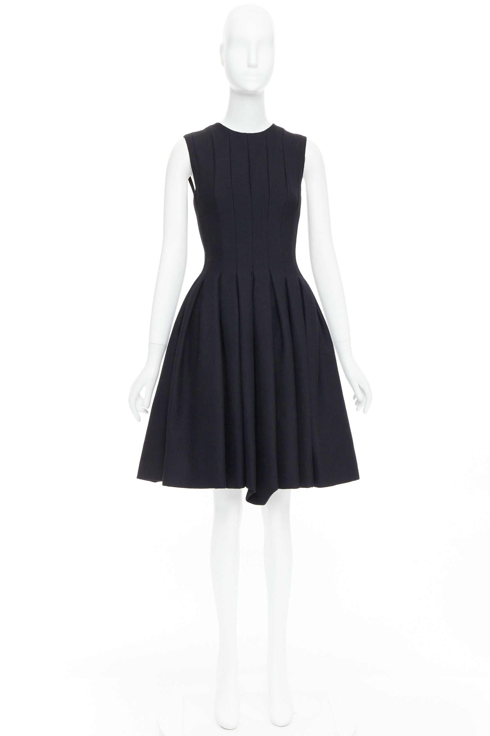 Ms Min Panelled Flared Dress - Image 11