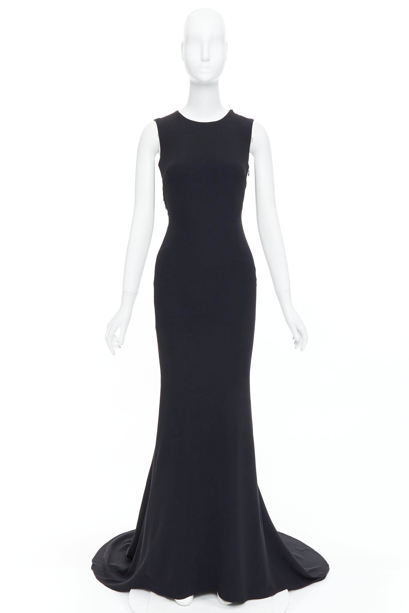 Stella Mccartney Fringe Mesh Gown - Image 11