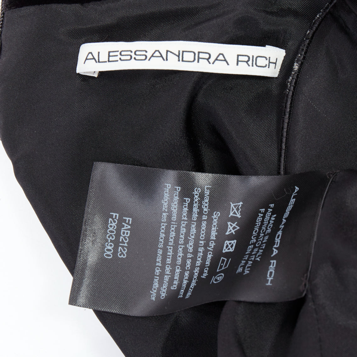 Alessandra Rich Crystal Split Gown - Image 10