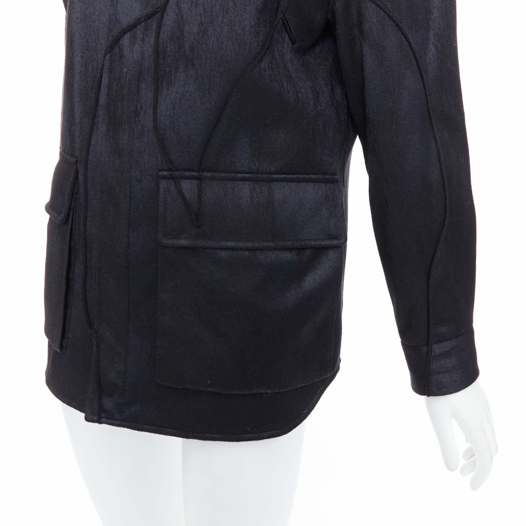 Dior Black Safari Patch Jacket - Image 10