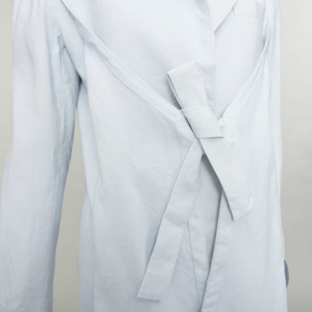 Jacquemus Hemp Wool Blazer - Back view