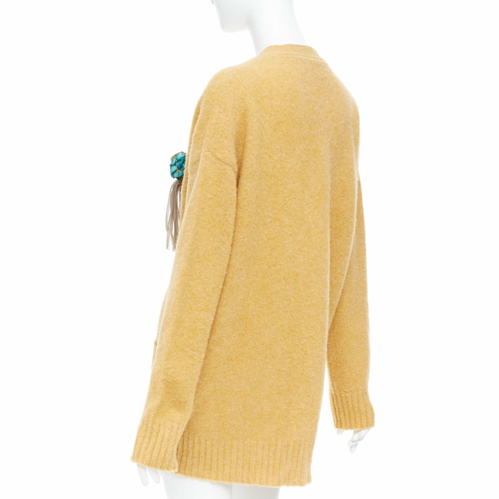 Gucci Floral Brooch Cardigan - Detail 2