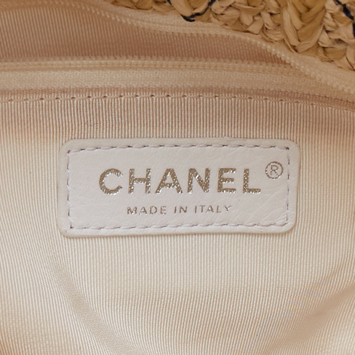 Chanel Clear PVC Raffia Tote - Image 12