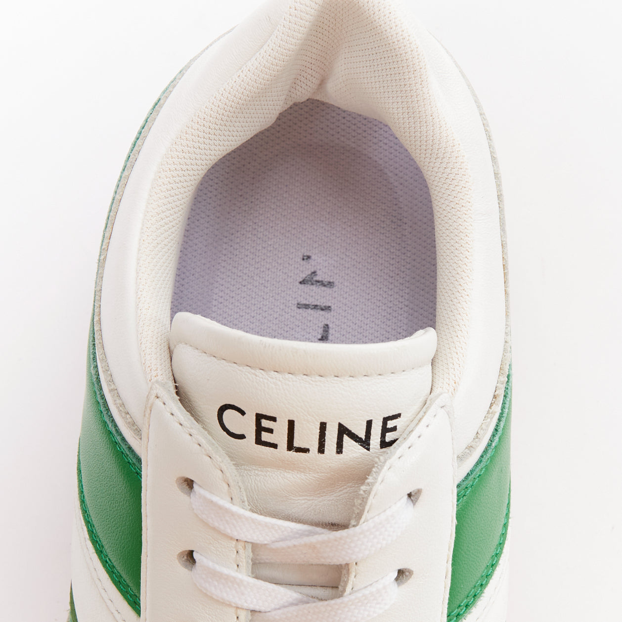 Celine Flash Green Sneakers - Image 12