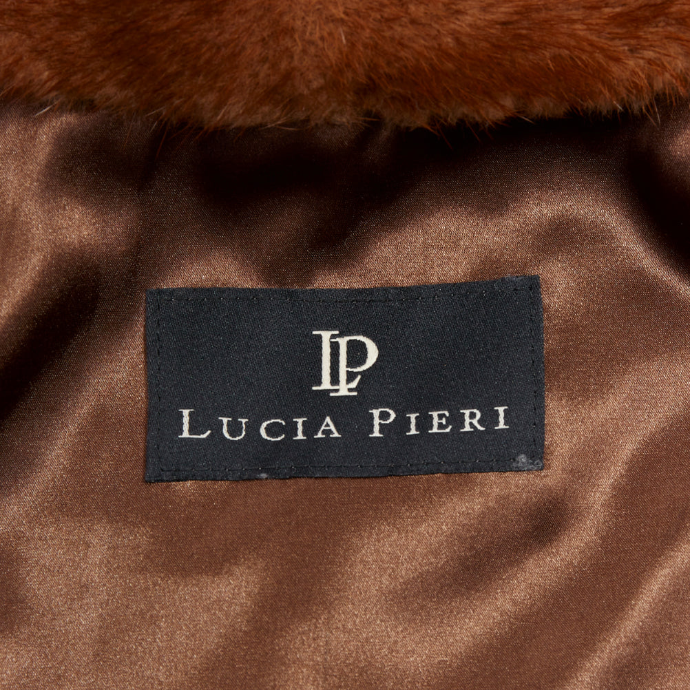 Lucia Pieri Black Shawl Vest Jacket - Image 11