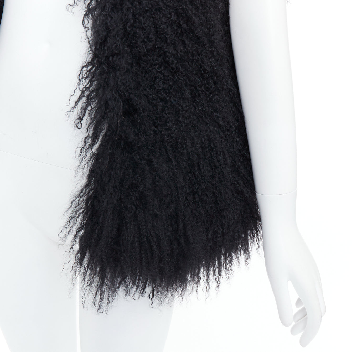 Zadig & Voltaire Grey Tweed Long Vest - Detail 2