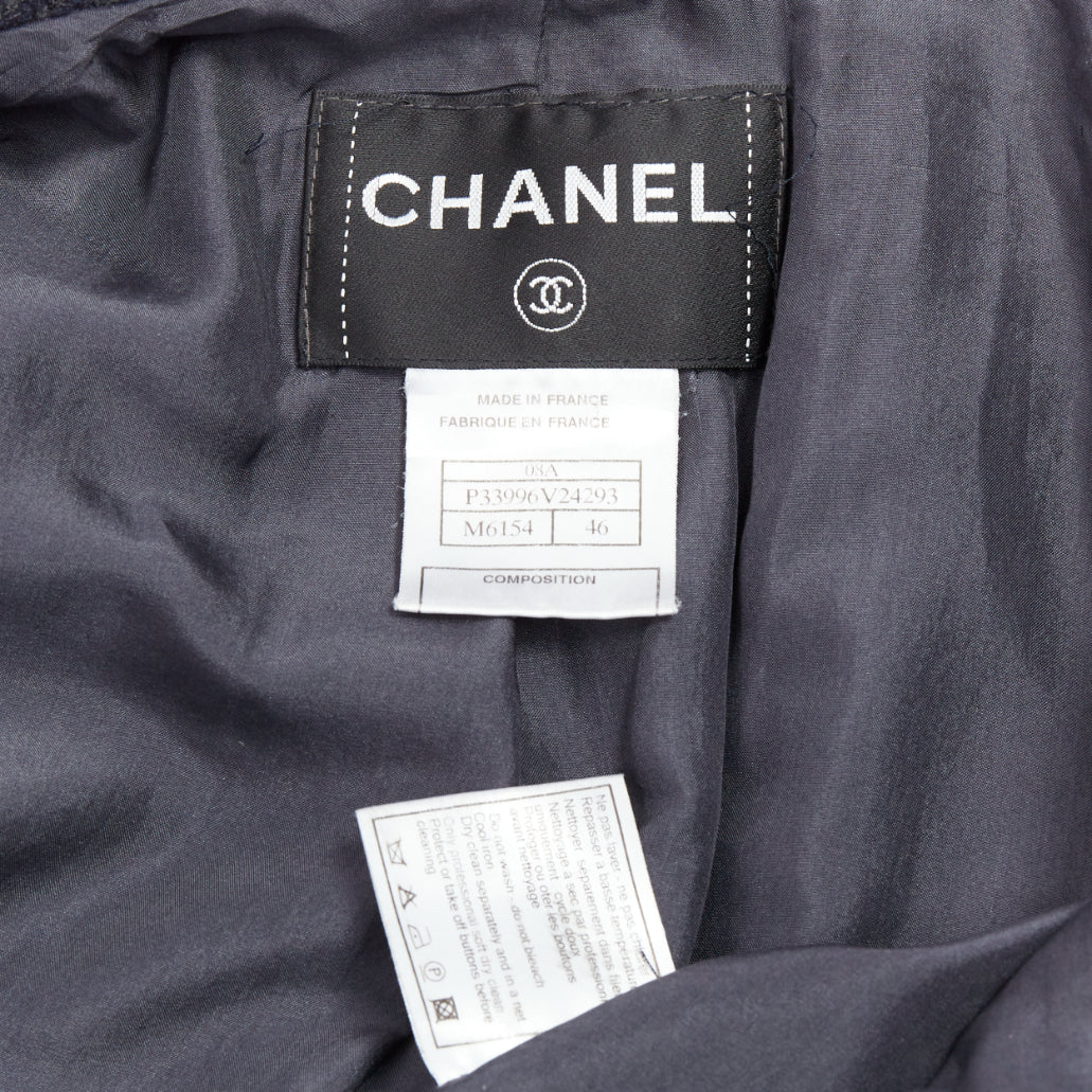 Chanel Brown Mandarin Hook Coat - Image 11