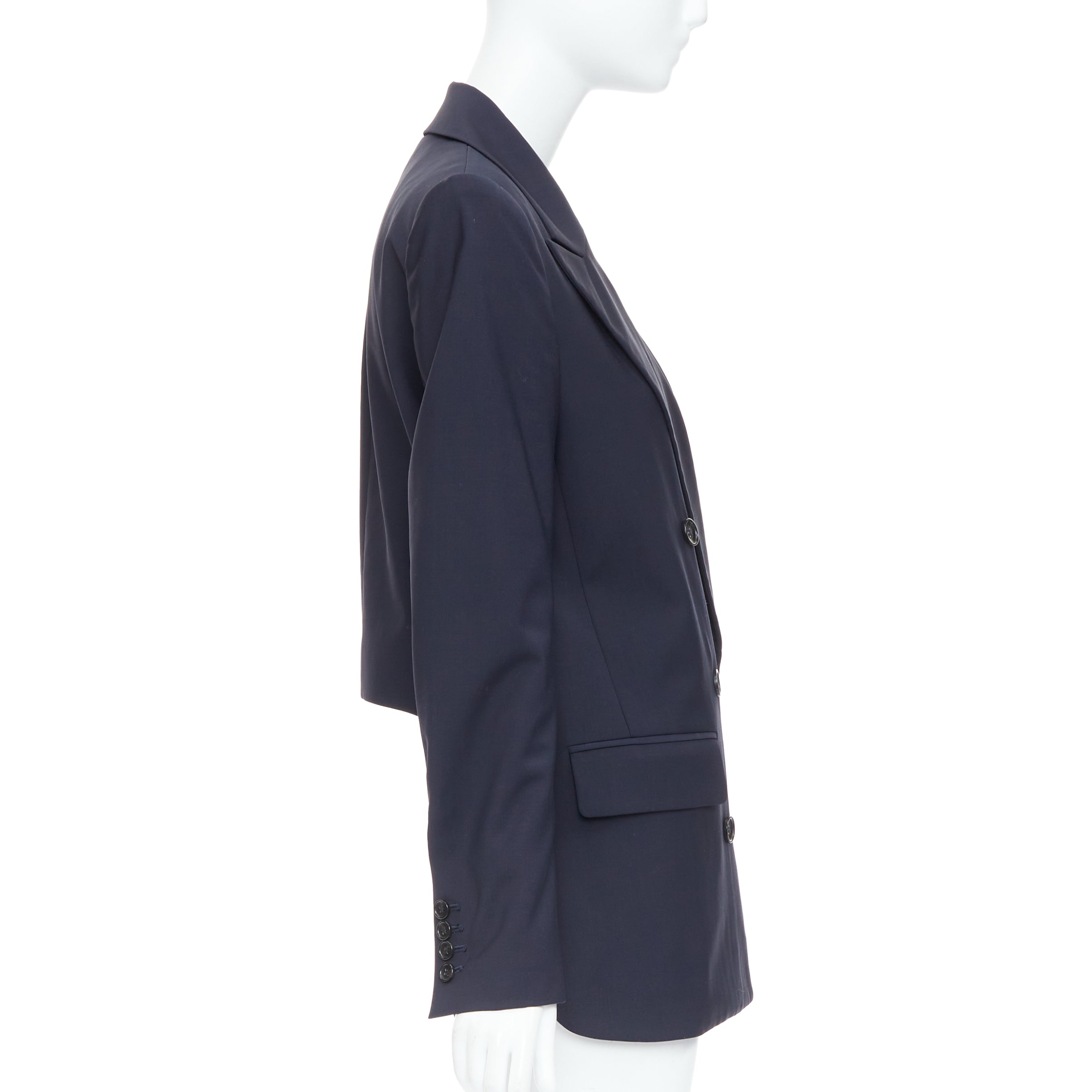 Tibi Padded Boxy Blazer - Side view